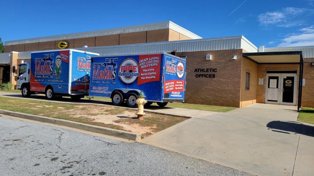 Epoxy Coating for the Greenwood High School Athletic Building